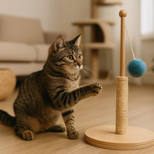 Wohnungskatze beschäftigen: Enrichment-Guide 2025 | Spielideen, Bewegung & Expertenrat - Furrivio™