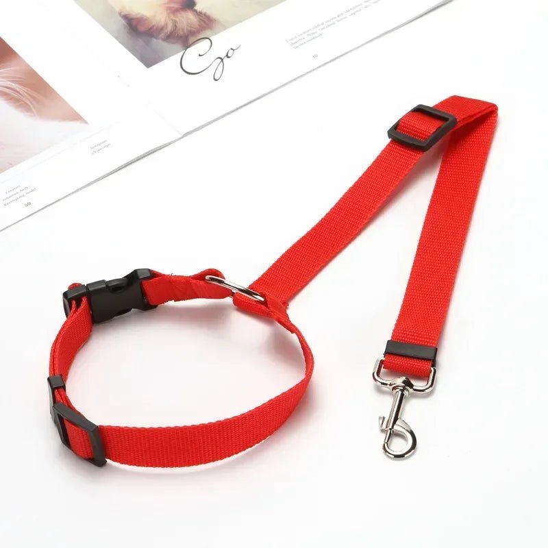 2 - in - 1 Hunde Auto Sicherheitsgurt – Verstellbares Nylon Geschirr & Leine für Hunde, Rücksitz - Sicherheitsgurt, Pet Accessories | Furrivio™ für Hunde & Katzen – jetzt bei Furrivio™ kaufen