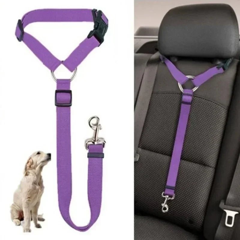 2 - in - 1 Hunde Auto Sicherheitsgurt – Verstellbares Nylon Geschirr & Leine für Hunde, Rücksitz - Sicherheitsgurt, Pet Accessories | Furrivio™ für Hunde & Katzen – jetzt bei Furrivio™ kaufen