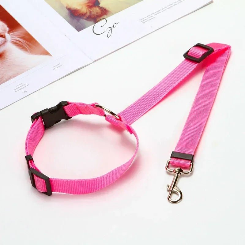 2 - in - 1 Hunde Auto Sicherheitsgurt – Verstellbares Nylon Geschirr & Leine für Hunde, Rücksitz - Sicherheitsgurt, Pet Accessories | Furrivio™ für Hunde & Katzen – jetzt bei Furrivio™ kaufen