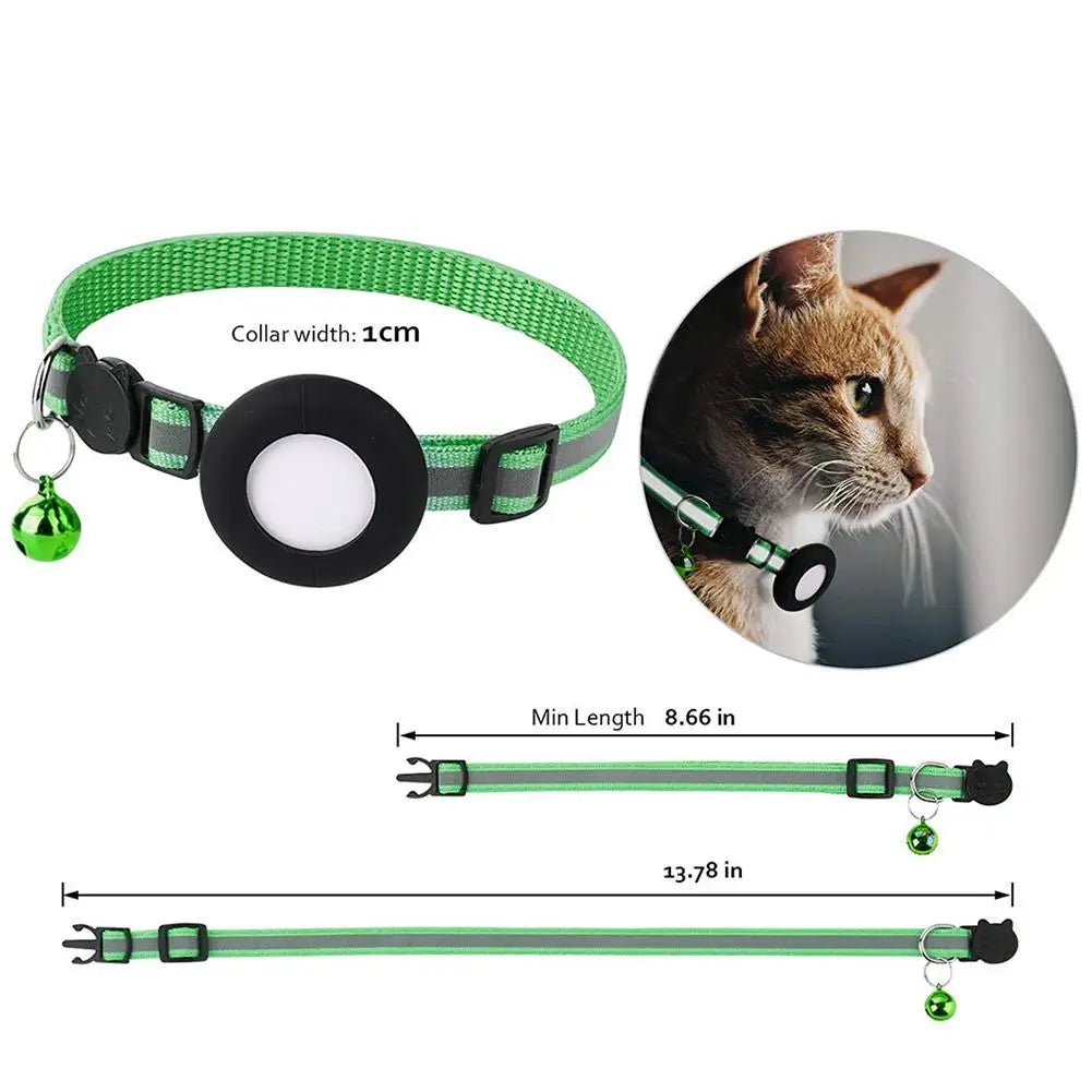 AirTag Halsband mit Schutzhülle für Katzen & Hunde – Reflektierendes Anti - Lost Tracker Halsband, Haustier Zubehör | Furrivio™ für Hunde & Katzen – jetzt bei Furrivio™ kaufen