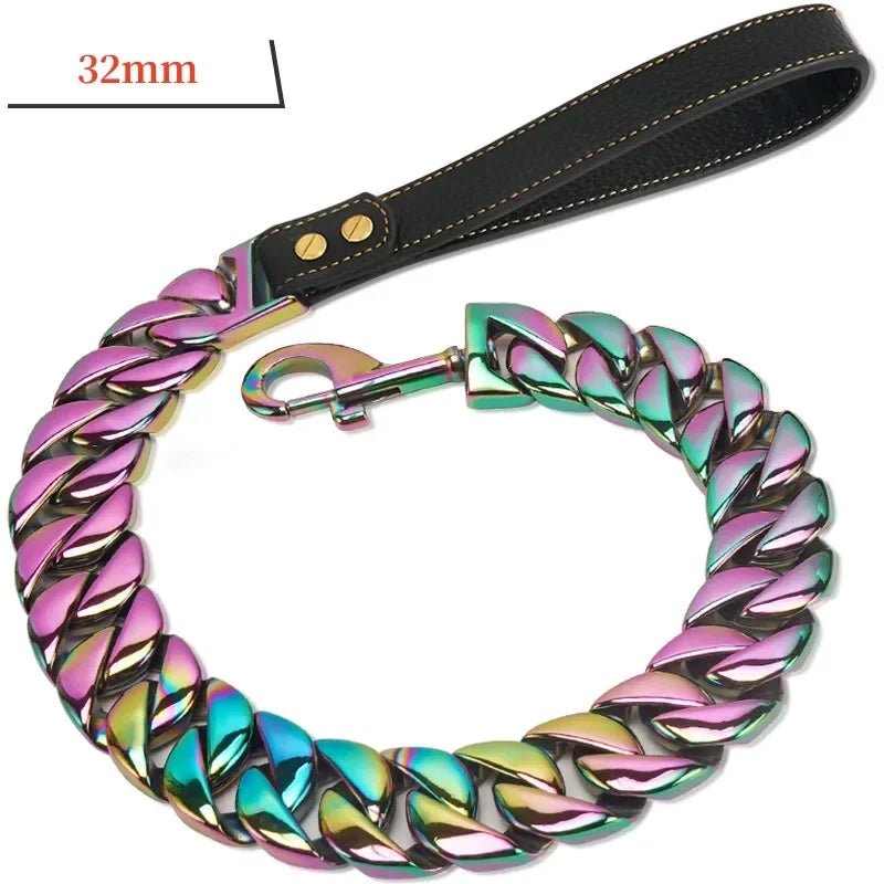 Edelstahl Hundeleine – Extra starke Kette für große Hunde wie Bulldogge & Pitbull | Furrivio™ für Hunde & Katzen – jetzt bei Furrivio™ kaufen