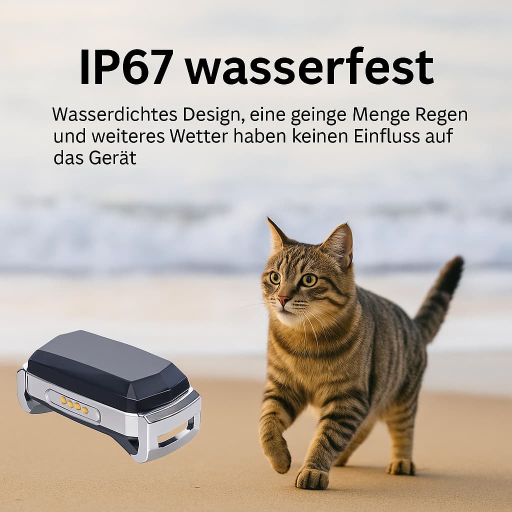 GPS - Tracker für Katzen – Wasserdicht, Anti - Verlust & Smartes Ortungsgerät | Furrivio™ für Hunde & Katzen – jetzt bei Furrivio™ kaufen