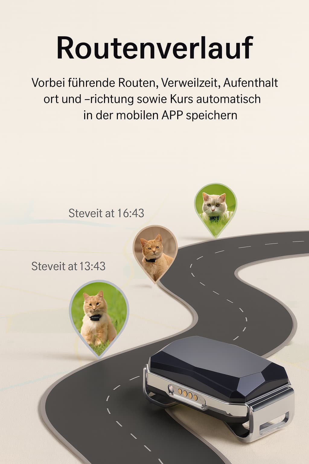 GPS - Tracker für Katzen – Wasserdicht, Anti - Verlust & Smartes Ortungsgerät | Furrivio™ für Hunde & Katzen – jetzt bei Furrivio™ kaufen