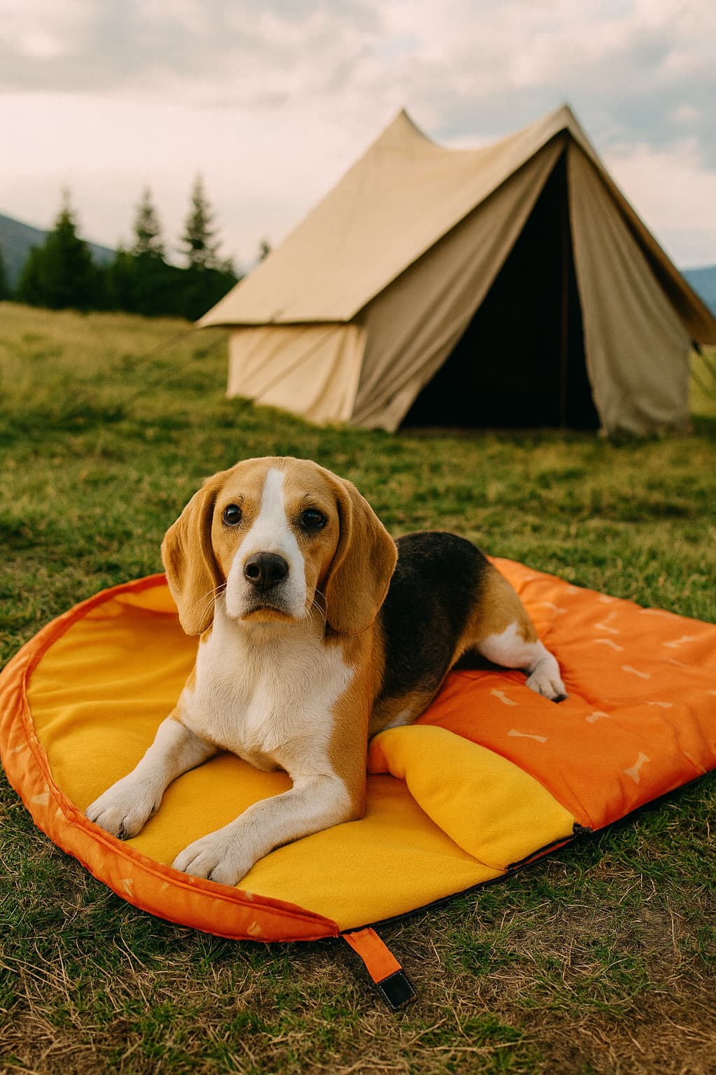 schlafsack hund Hundeschlafsack Outdoor – Warmer Schlupfsack für Hunde – Furrivio