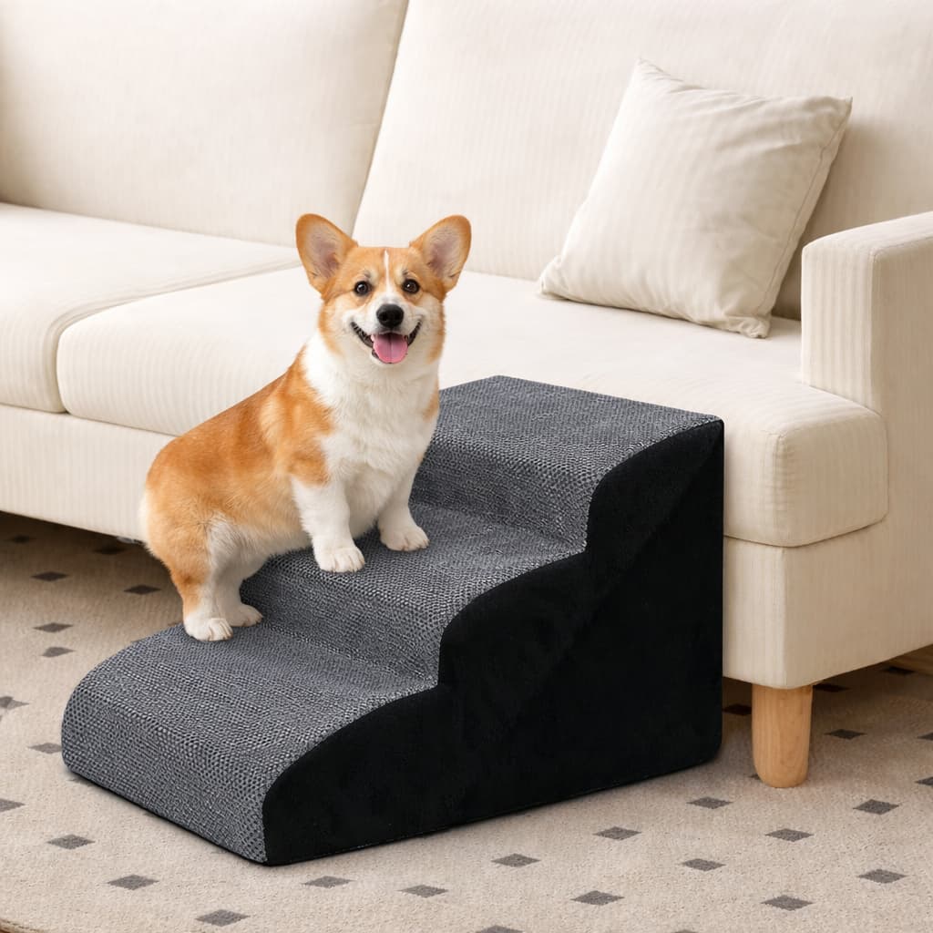 Hundetreppe für Couch - rutschfeste Hunderampe Sofa