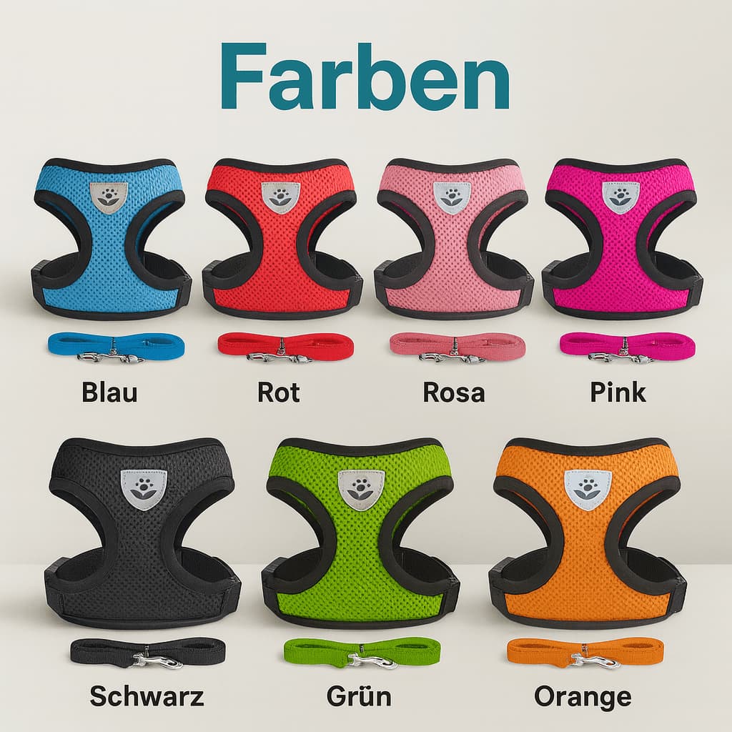 Katzengeschirr - verstellbar: ausbruchsicher & bequem | Furrivio™ für Hunde & Katzen – jetzt bei Furrivio™ kaufen