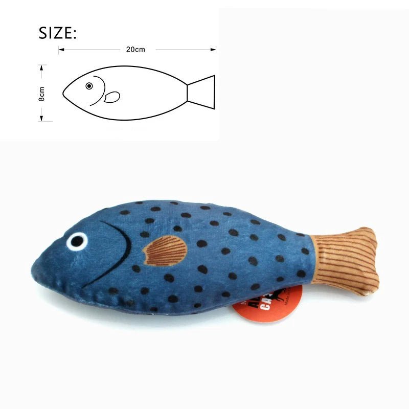 Katzenspielzeug Fisch – Mit Katzenminze & Soundfunktion | Furrivio™ für Hunde & Katzen – jetzt bei Furrivio™ kaufen
