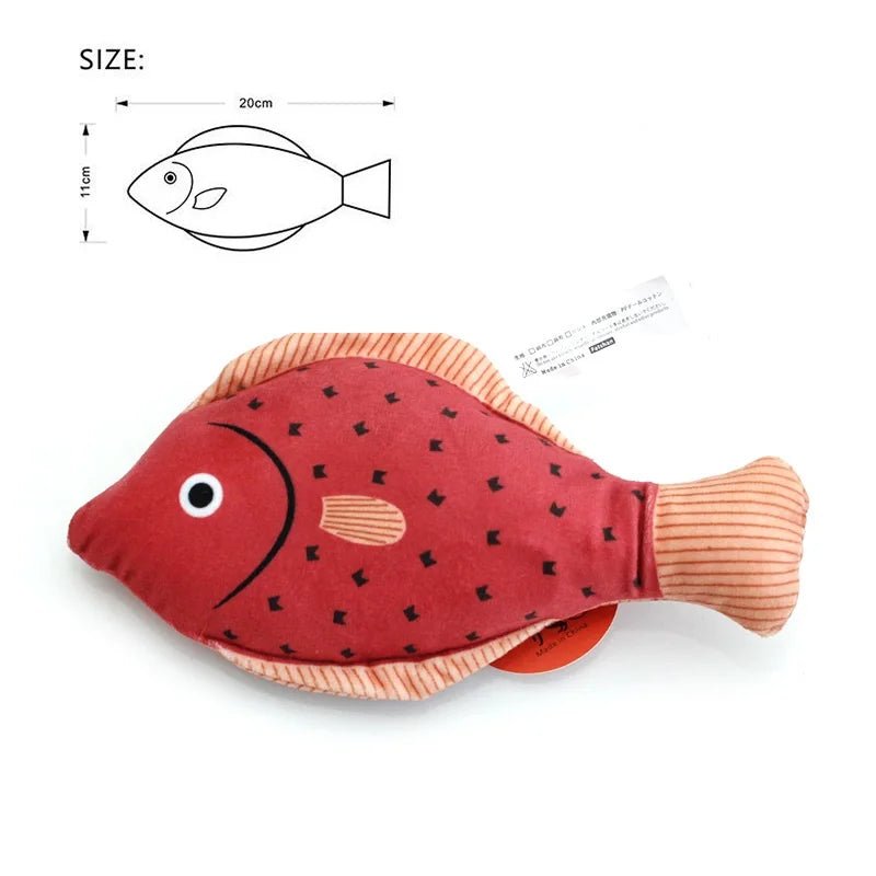 Katzenspielzeug Fisch – Mit Katzenminze & Soundfunktion | Furrivio™ für Hunde & Katzen – jetzt bei Furrivio™ kaufen