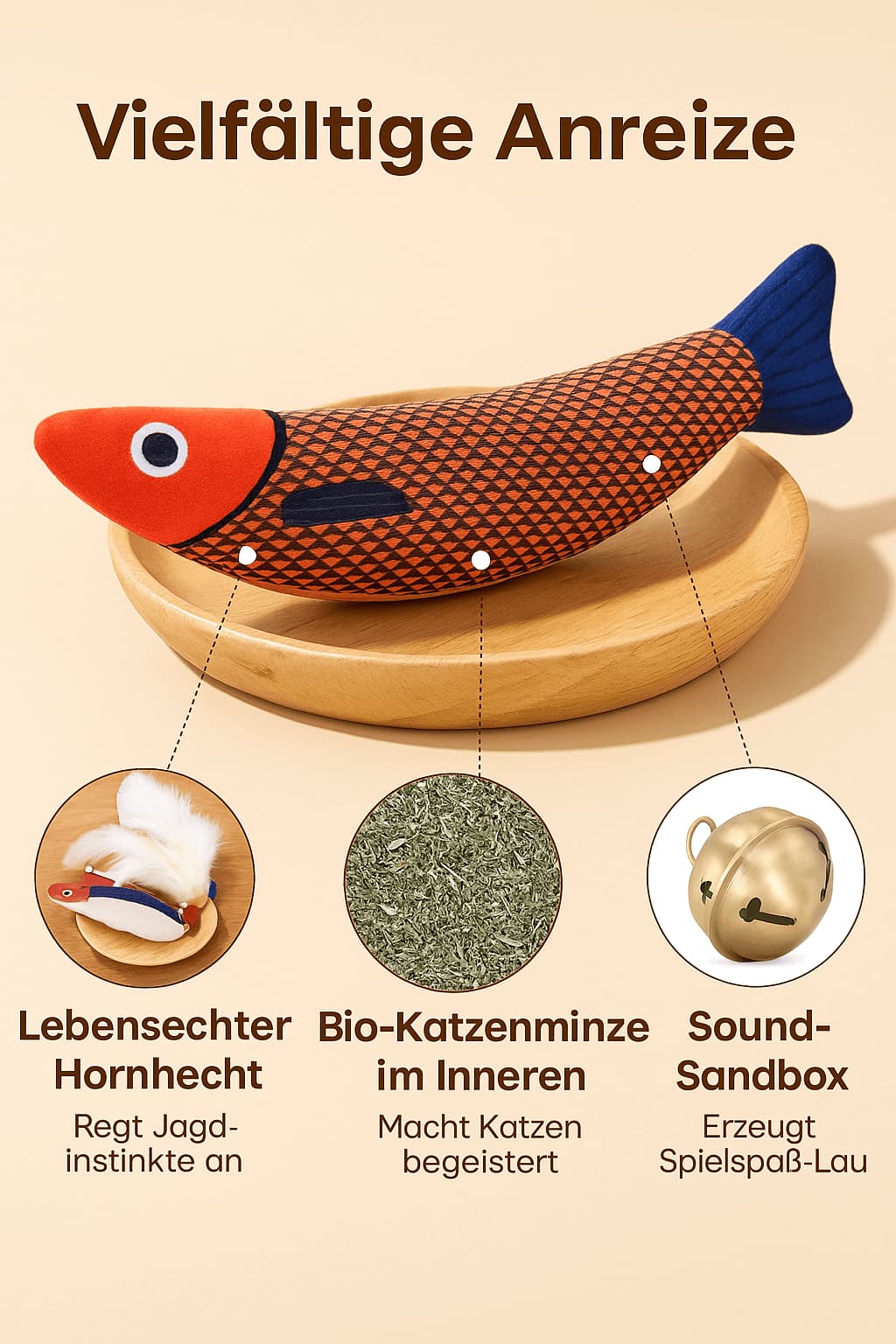 Katzenspielzeug mit Katzenminze – Spiel, Spaß & Zahnpflege | Furrivio™ für Hunde & Katzen – jetzt bei Furrivio™ kaufen