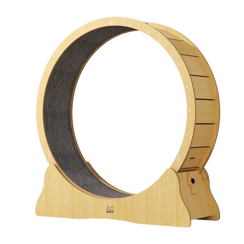 Laufrad für Katzen – Katzenrad aus Holz | Furrivio™ für Hunde & Katzen – jetzt bei Furrivio™ kaufen