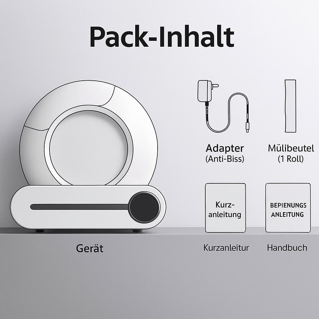Selbstreinigendes Katzenklo – Automatische Katzentoilette | Furrivio™ für Hunde & Katzen – jetzt bei Furrivio™ kaufen