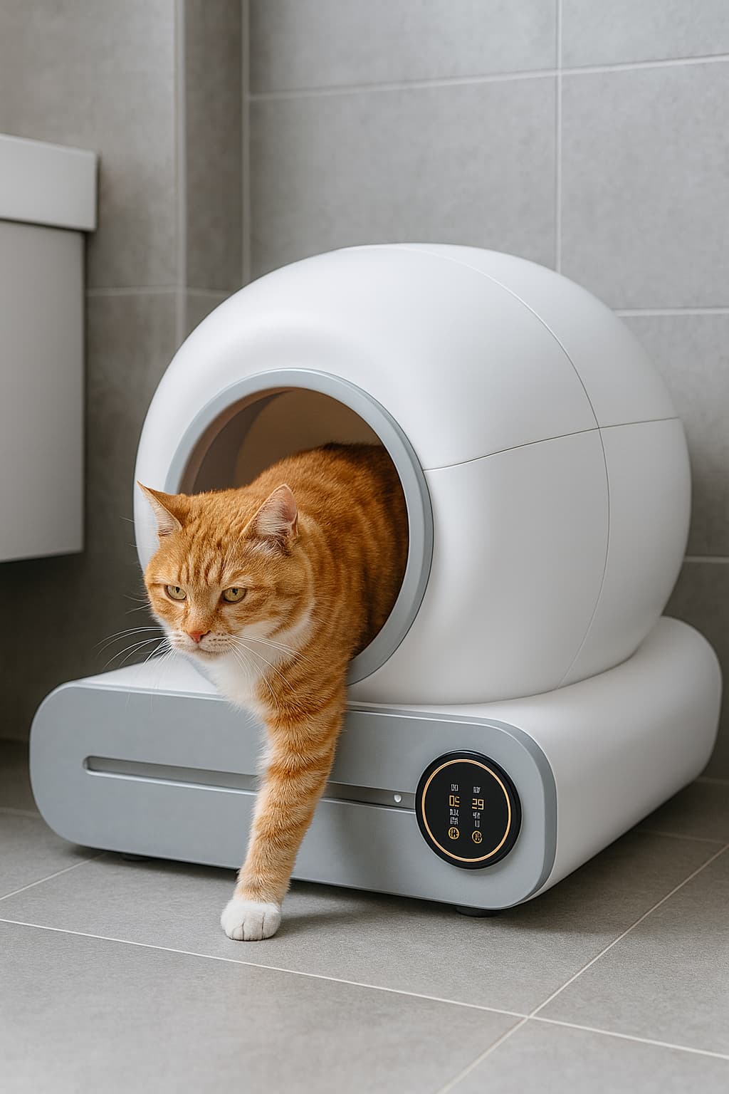 Selbstreinigendes Katzenklo – Automatische Katzentoilette – Furrivio