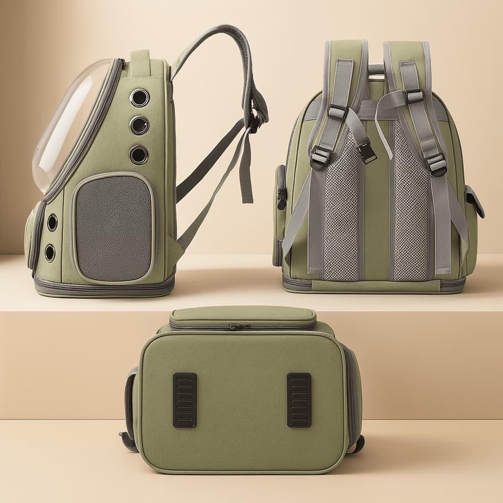 Transparenter Katzenrucksack – Atmungsaktiv & Reisetauglich | Furrivio™ für Hunde & Katzen – jetzt bei Furrivio™ kaufen
