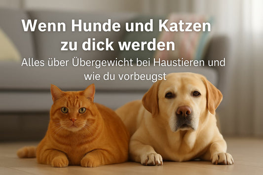Wenn Hunde und Katzen zu dick werden – Alles über Übergewicht bei Haustieren und wie du vorbeugst - Furrivio™