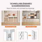 Absperrgitter Hund, freistehend - Faltbarer Zaun für Hunde für Hunde & Katzen – jetzt bei Furrivio kaufen