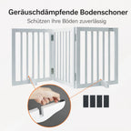 Absperrgitter Hund, freistehend - Faltbarer Zaun für Hunde für Hunde & Katzen – jetzt bei Furrivio kaufen