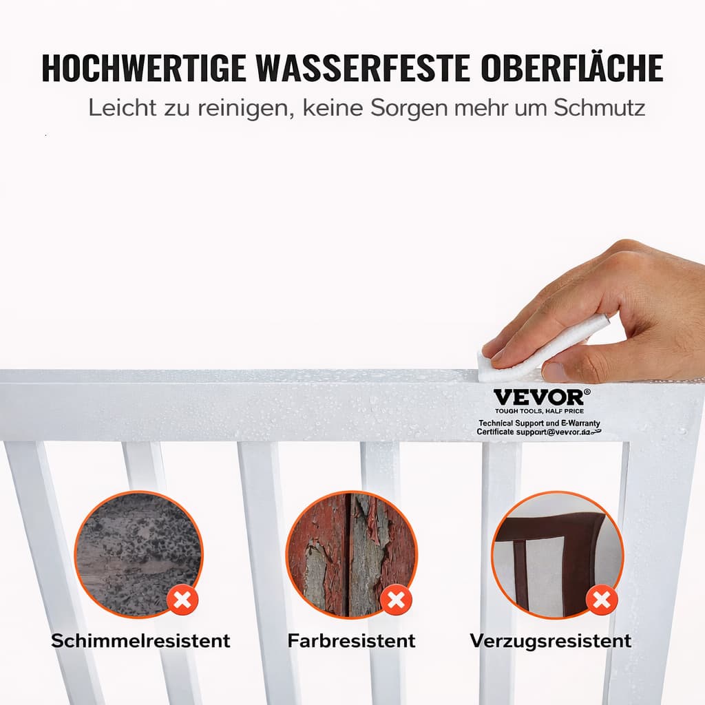 Absperrgitter Hund, freistehend - Faltbarer Zaun für Hunde für Hunde & Katzen – jetzt bei Furrivio kaufen