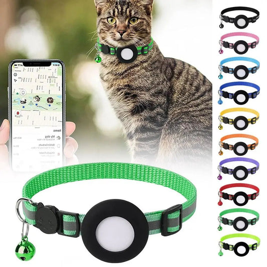 AirTag Halsband mit Schutzhülle für Katzen & Hunde – Reflektierendes Anti - Lost Tracker Halsband, Haustier Zubehör | Furrivio™ für Hunde & Katzen – jetzt bei Furrivio™ kaufen