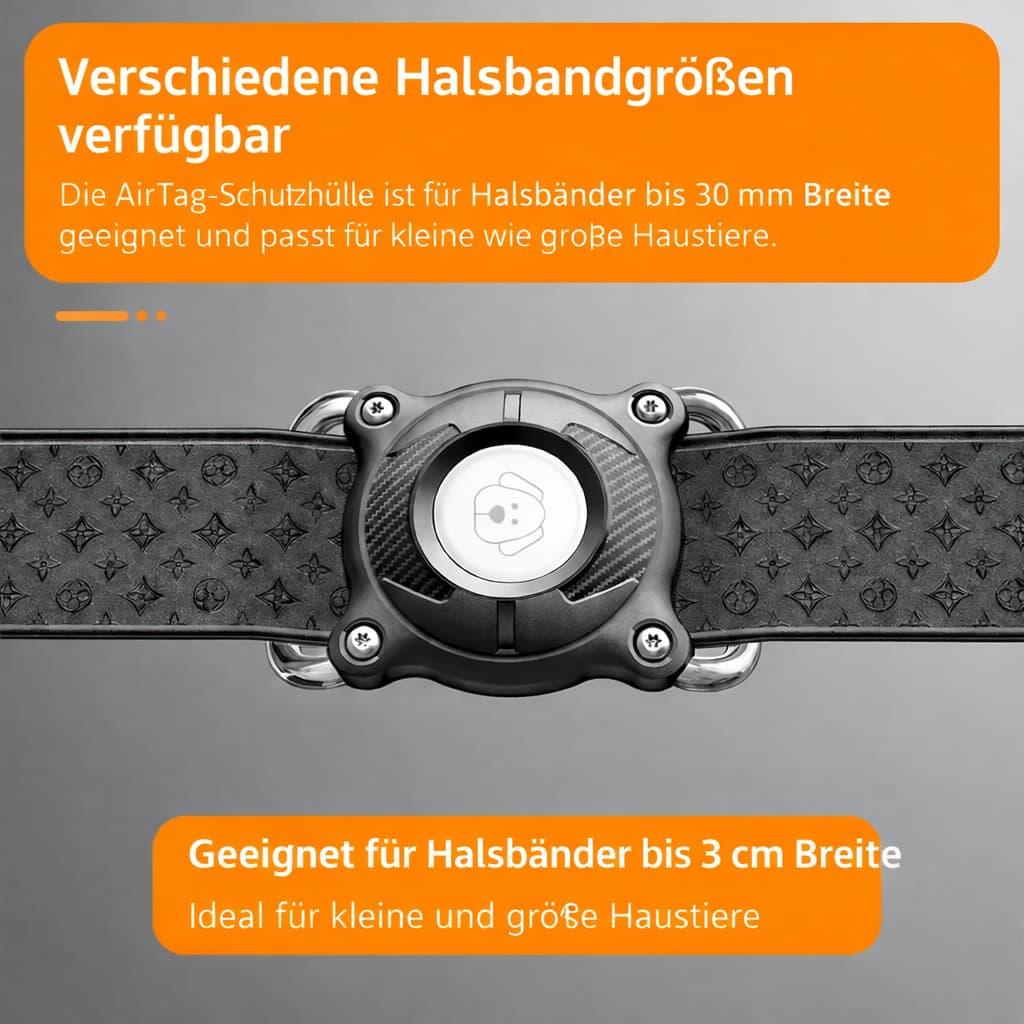 Airtag Halterung Hund - Hülle für Hunde - Tracker | Furrivio für Hunde & Katzen – jetzt bei Furrivio™ kaufen