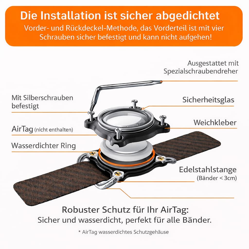 Airtag Halterung Hund - Hülle für Hunde - Tracker | Furrivio für Hunde & Katzen – jetzt bei Furrivio™ kaufen