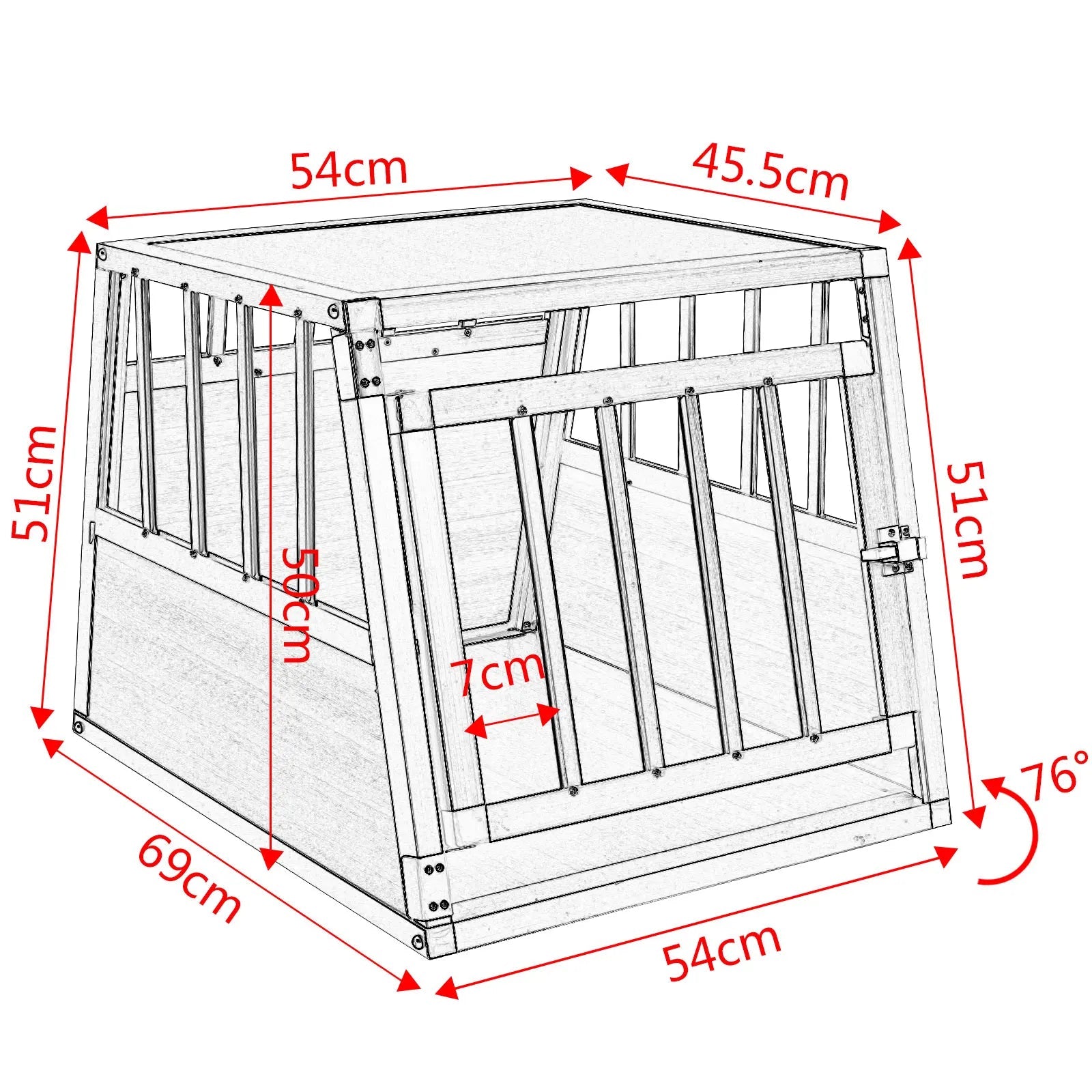 Alu Hundetransportbox - sichere Hundebox (Auto) | Furrivio für Hunde & Katzen – jetzt bei Furrivio kaufen