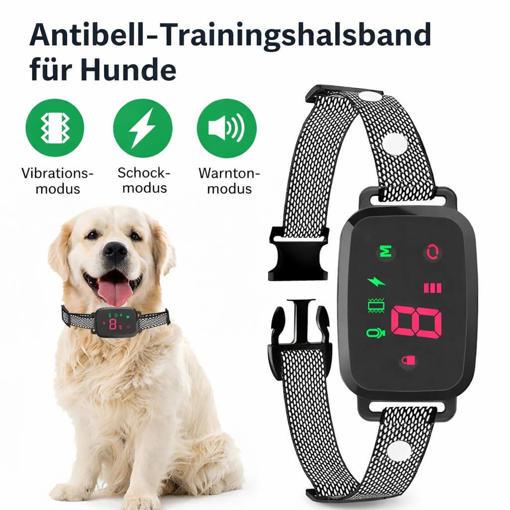 Anti Bell Halsband Hund - Wiederaufladbar | Furrivio™ für Hunde & Katzen – jetzt bei Furrivio kaufen