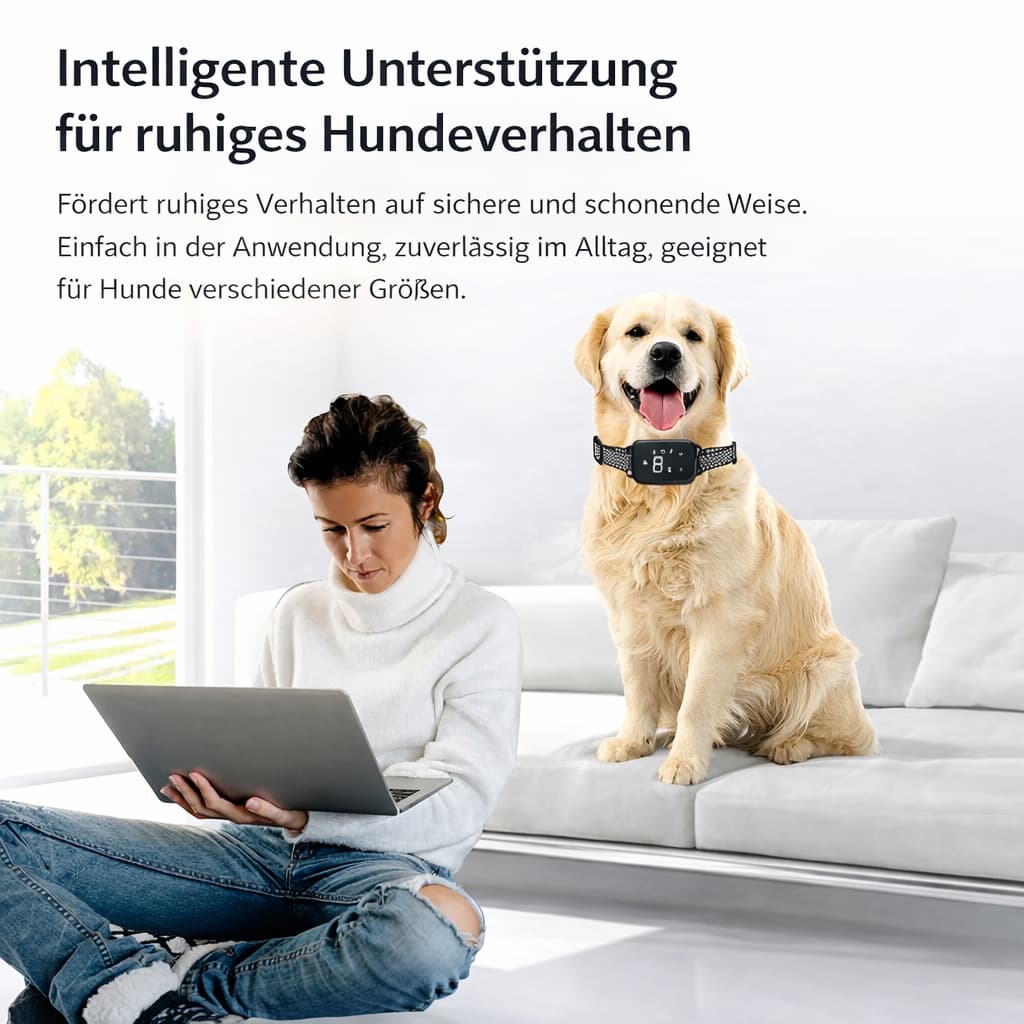 Anti Bell Halsband Hund - Wiederaufladbar | Furrivio™ für Hunde & Katzen – jetzt bei Furrivio kaufen