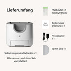 Automatisches Katzenklo – Selbstreinigende Smart Katzentoilette mit Sensor | Furrivio™ für Hunde & Katzen