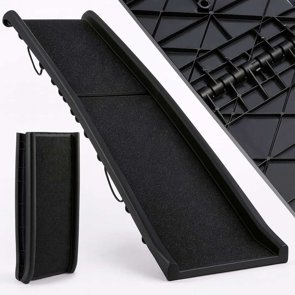 Autorampe für Hunde (faltbar) – Sicher ins Auto | Furrivio™ für Hunde & Katzen – jetzt bei Furrivio™ kaufen