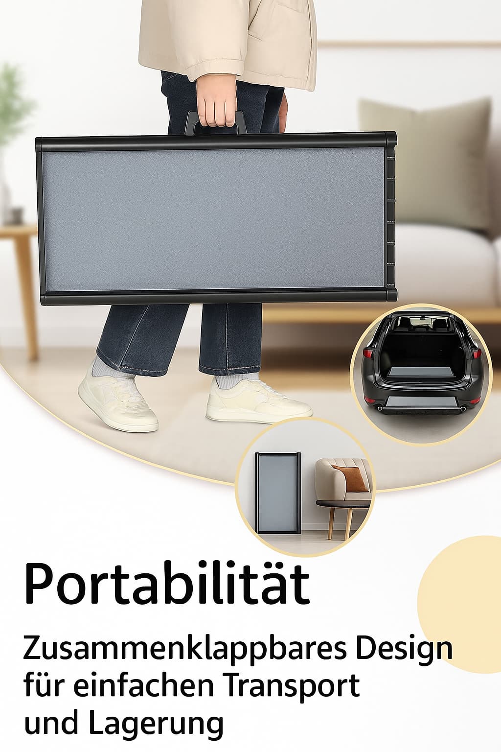 Autorampe für Hunde (faltbar) – Sicher ins Auto | Furrivio™ für Hunde & Katzen – jetzt bei Furrivio™ kaufen