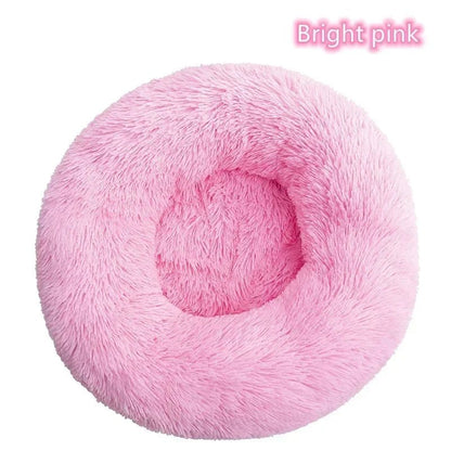 Beruhigendes Donut Hundebett aus Plüsch – Ultraweich & Waschbar | Furrivio™ für Hunde & Katzen – jetzt bei Furrivio™ kaufen