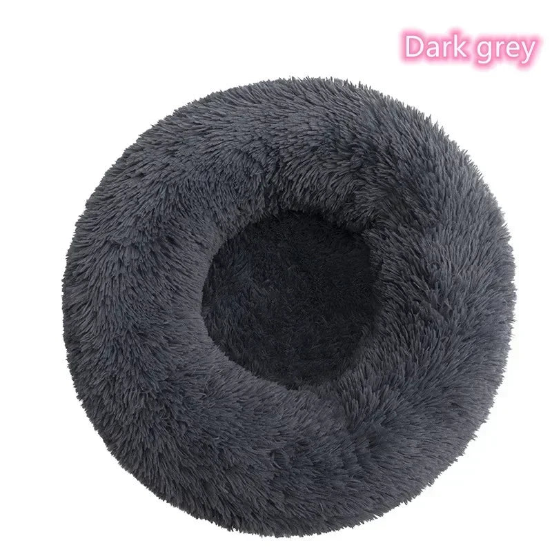 Beruhigendes Donut Hundebett aus Plüsch – Ultraweich & Waschbar | Furrivio™ für Hunde & Katzen – jetzt bei Furrivio™ kaufen