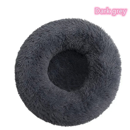 Beruhigendes Donut Hundebett aus Plüsch – Ultraweich & Waschbar | Furrivio™ für Hunde & Katzen – jetzt bei Furrivio™ kaufen