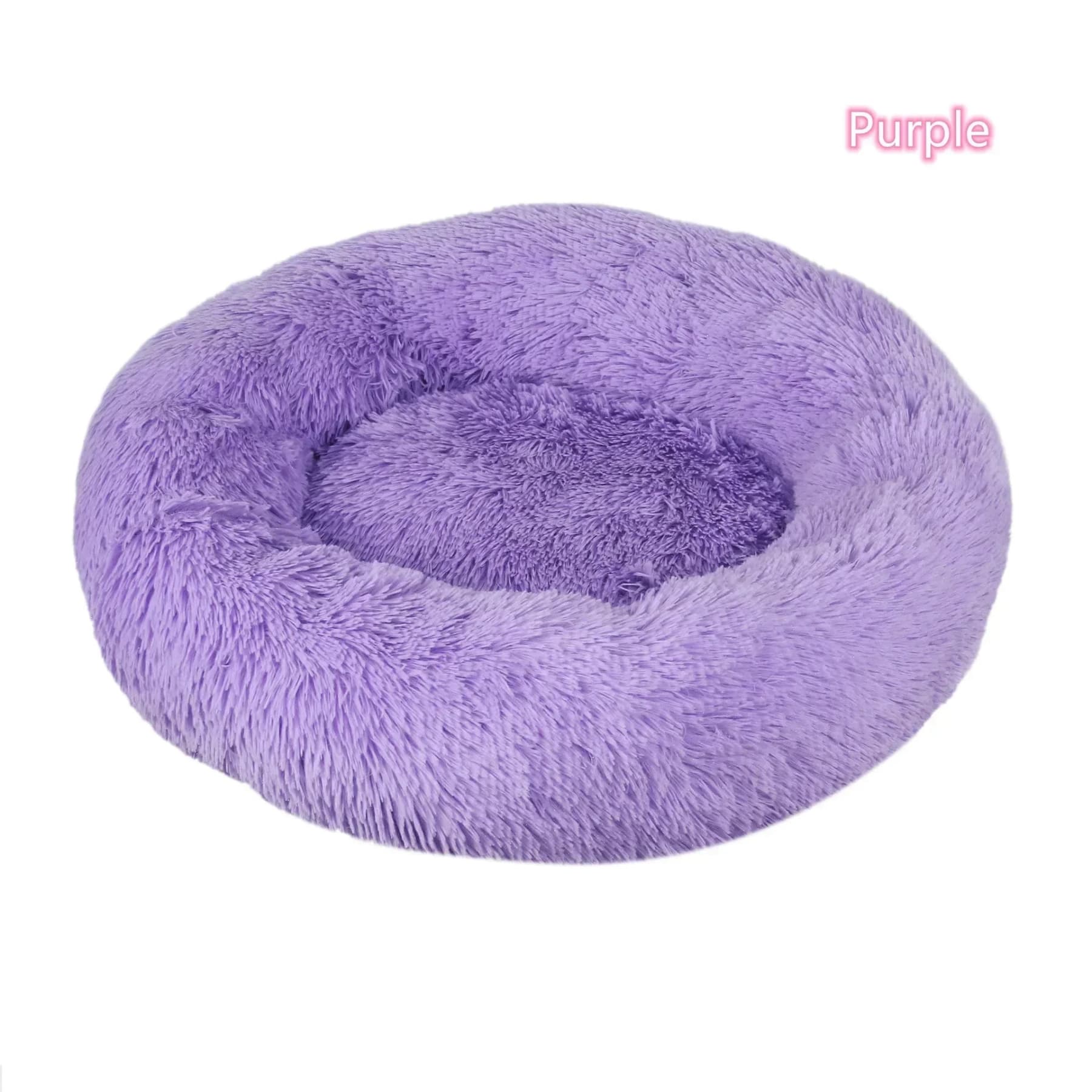 Beruhigendes Donut Hundebett aus Plüsch – Ultraweich & Waschbar | Furrivio™ für Hunde & Katzen – jetzt bei Furrivio™ kaufen