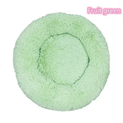 Beruhigendes Donut Hundebett aus Plüsch – Ultraweich & Waschbar | Furrivio™ für Hunde & Katzen – jetzt bei Furrivio™ kaufen