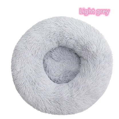 Beruhigendes Donut Hundebett aus Plüsch – Ultraweich & Waschbar | Furrivio™ für Hunde & Katzen – jetzt bei Furrivio™ kaufen