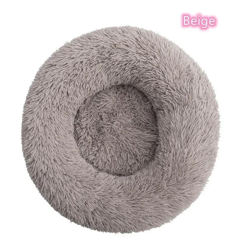 Beruhigendes Donut Hundebett aus Plüsch – Ultraweich & Waschbar | Furrivio™ für Hunde & Katzen – jetzt bei Furrivio™ kaufen