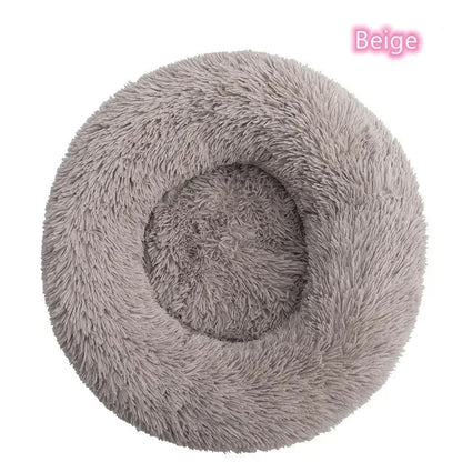 Beruhigendes Donut Hundebett aus Plüsch – Ultraweich & Waschbar | Furrivio™ für Hunde & Katzen – jetzt bei Furrivio™ kaufen