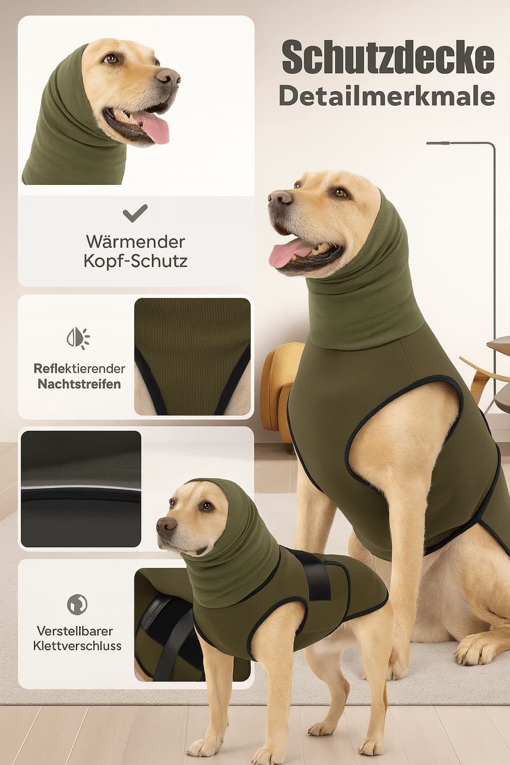 Beruhigungsweste für Hunde - bei Gewitter, Feuerwerk & Stress für Hunde & Katzen – jetzt bei Furrivio™ kaufen