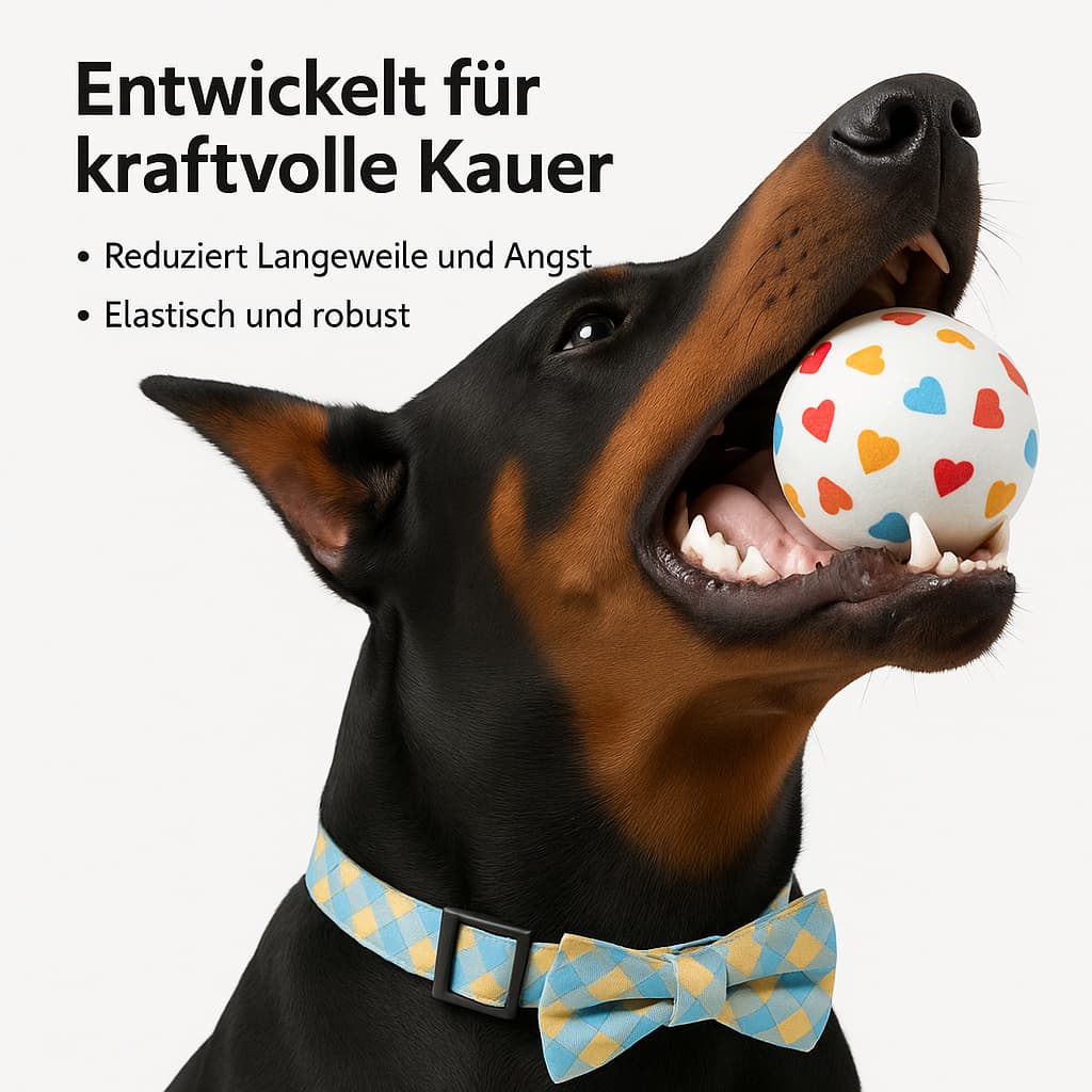 Bissfestes Hundespielzug - unzerstörbarer Ball für Hunde | Furrivio™ für Hunde & Katzen – jetzt bei Furrivio™ kaufen