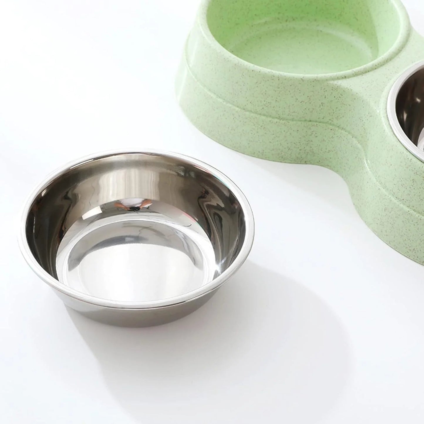 Doppelnapf für Katzen – Edelstahl Futter - & Wassernapf | Furrivio™ für Hunde & Katzen – jetzt bei Furrivio™ kaufen