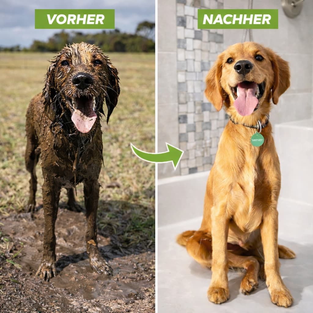 Duschkopf für Hunde - sanfte & gründliche Hundebrause für Hunde & Katzen – jetzt bei Furrivio kaufen