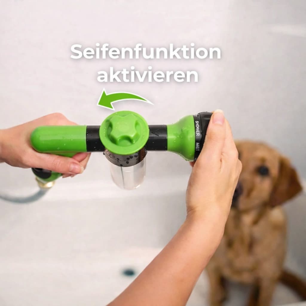 Duschkopf für Hunde - sanfte & gründliche Hundebrause für Hunde & Katzen – jetzt bei Furrivio kaufen