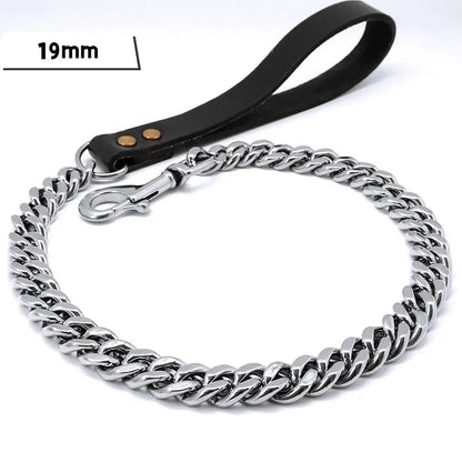 Edelstahl Hundeleine – Extra starke Kette für große Hunde wie Bulldogge & Pitbull | Furrivio™ für Hunde & Katzen – jetzt bei Furrivio™ kaufen