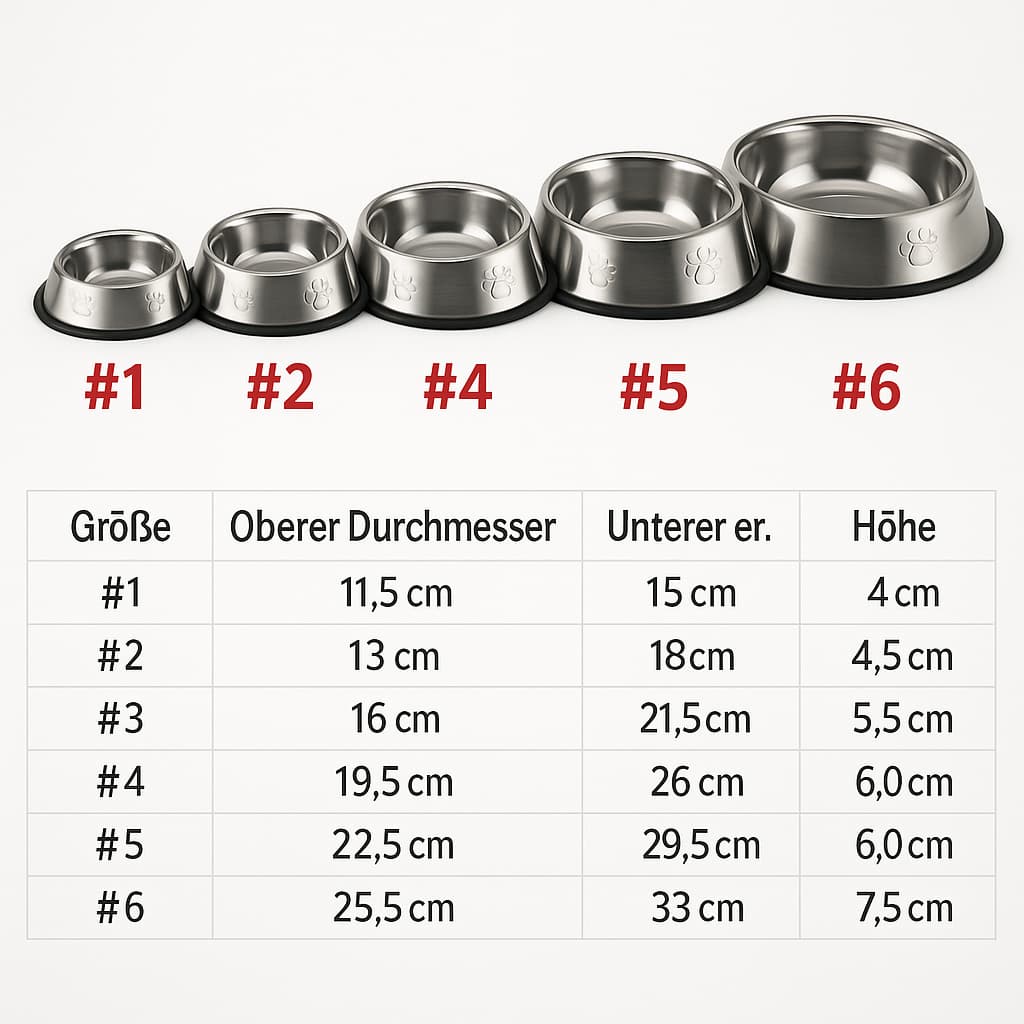 Edelstahl Hundenapf – Rutschfest & Hygienisch | Furrivio™ für Hunde & Katzen – jetzt bei Furrivio™ kaufen