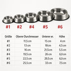 Edelstahl Hundenapf – Rutschfest & Hygienisch | Furrivio™ für Hunde & Katzen – jetzt bei Furrivio™ kaufen