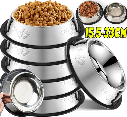 Edelstahl Hundenapf – Rutschfest & Hygienisch | Furrivio™ für Hunde & Katzen – jetzt bei Furrivio™ kaufen