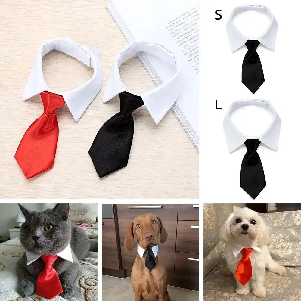 Elegante Hunde - Krawatte | Verstellbare Halsband für Hochzeit, Party & Feiertage | Furrivio™ für Hunde & Katzen