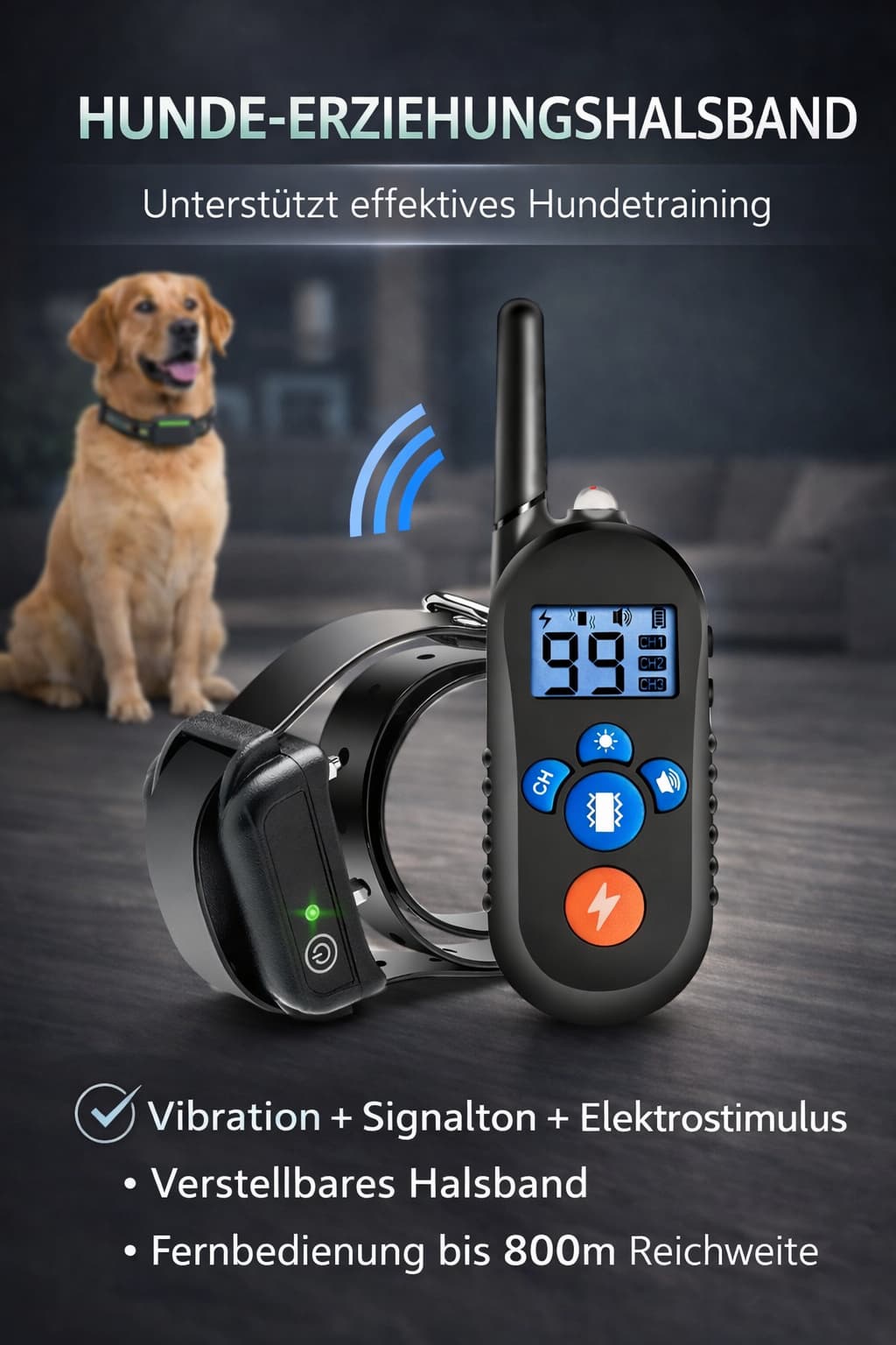 Elektroschock Halsband fr Hunde - Stromhalsband | Furrivio Elektroschock Halsband fr Hunde - Stromhalsband | Furrivio
